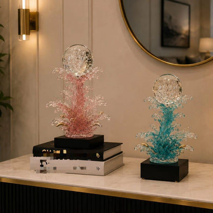 Resin Ocean Wave Water Splash Sculpture