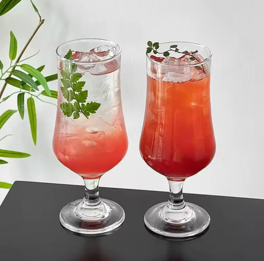 6Pcs juice cocktail glasses set