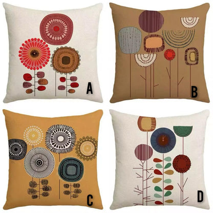 Cotton throw pillow covers