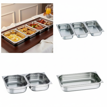 Stainless Steel Chafing Dish Food Inserts