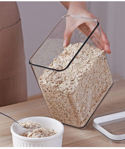 Acrylic airtight cereal containers