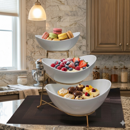 Ceramic Fruits Salad Bowl 