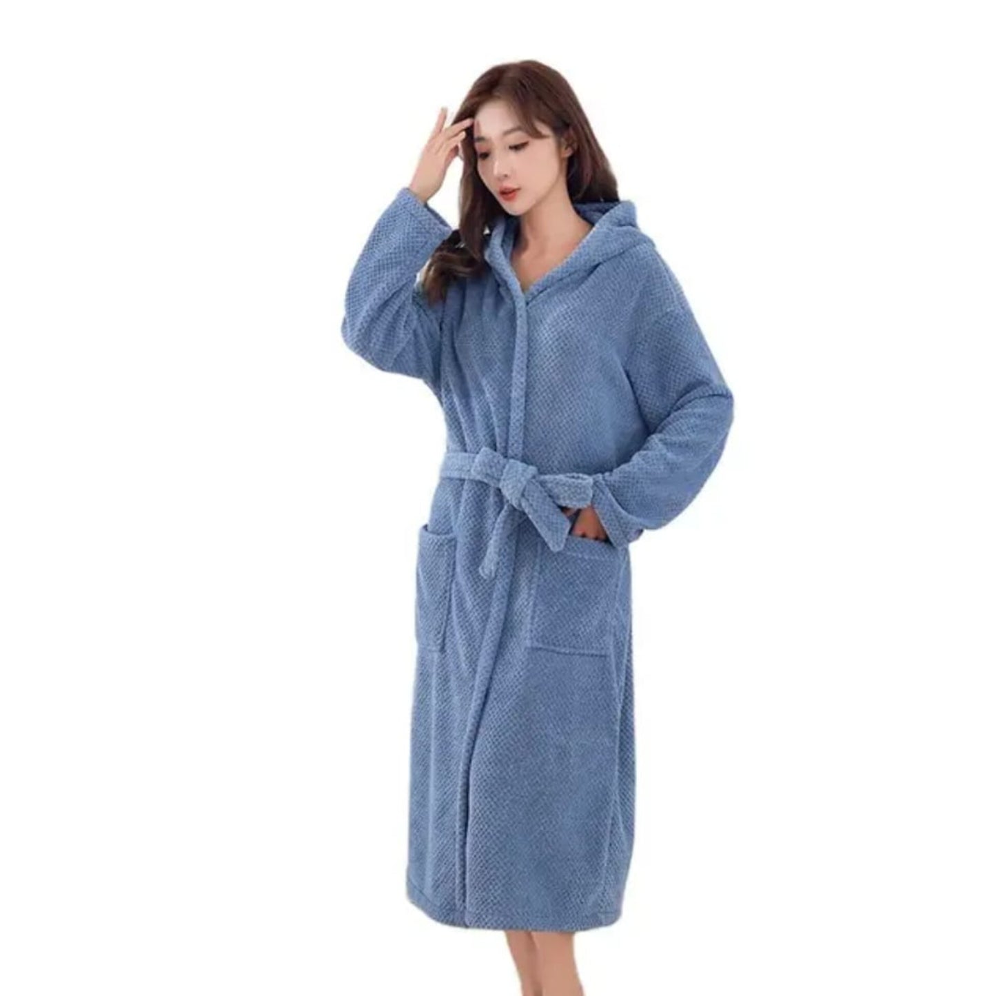 Fleece Microfiber Bathrobes