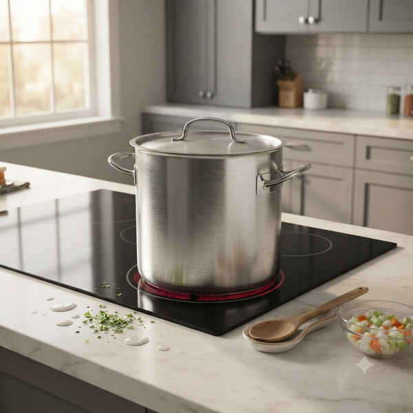 50L Lacor Stock Pot With Lid 50140