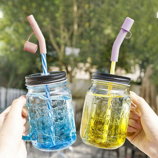 2pc Dust proof straw topper