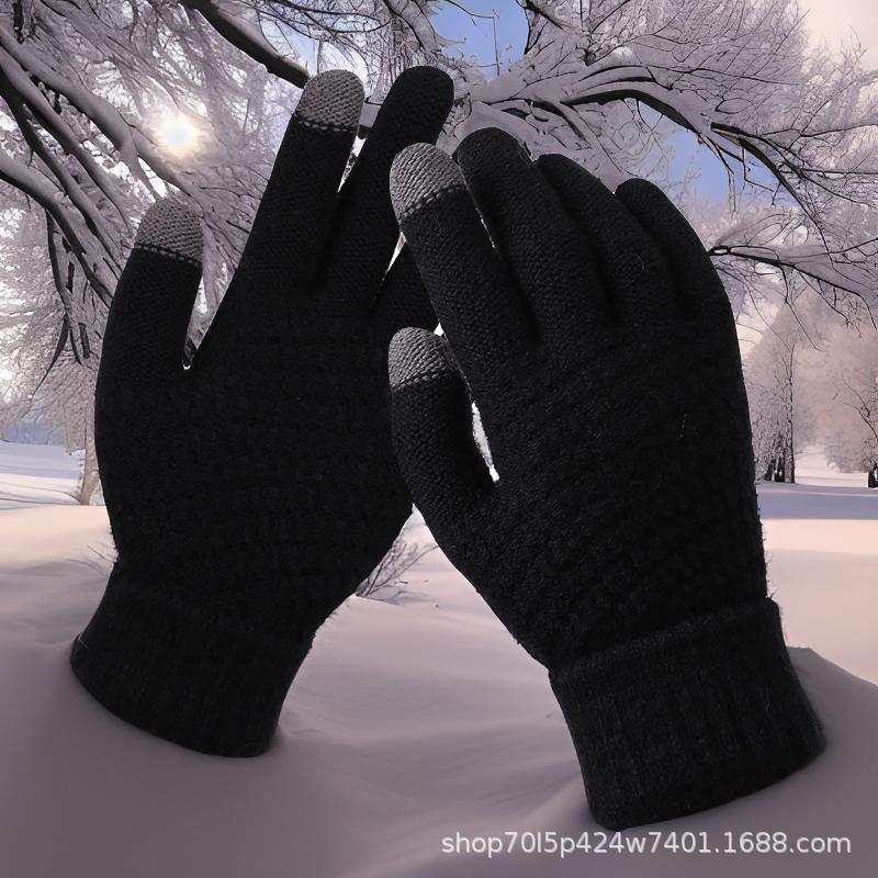 Warm winter touch screen gloves gha