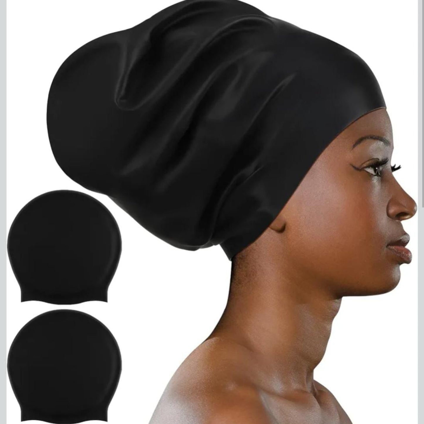 Extra Large Adult Silicone Swimming Cap