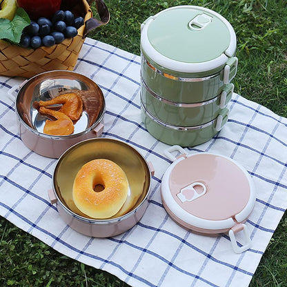 2 Layer thermal lunch box