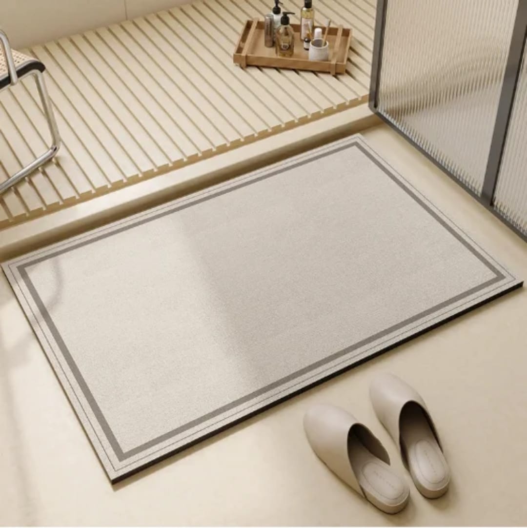 Geometric Kitchen And Door Entry Mat