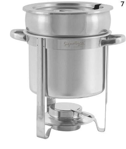 7 Ltr Stainless Steel Soup Station