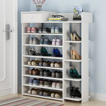 Multi-layer shoe rack