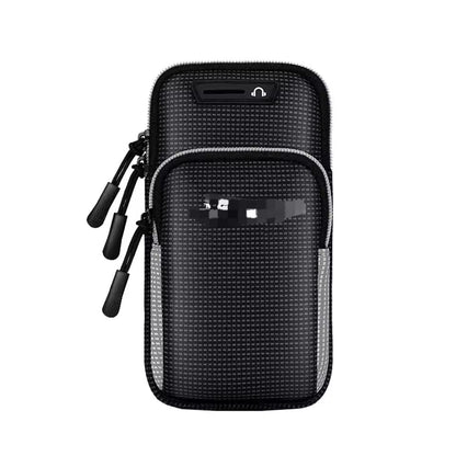 Waterproof sports armband phone holder for running, exercise and workouts