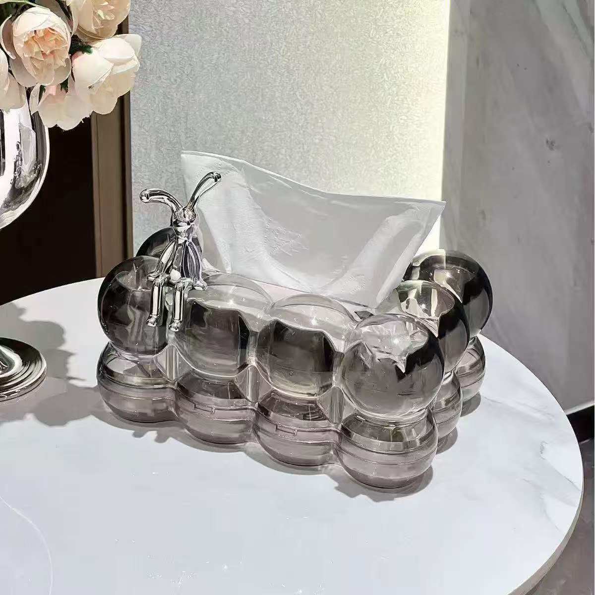 Acrylic Tissue Box  Serviette Holder