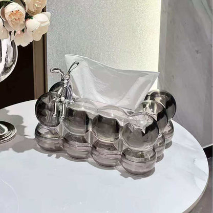 Acrylic Tissue Box  Serviette Holder