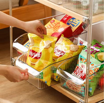Acrylic fridge multipurpose organizer