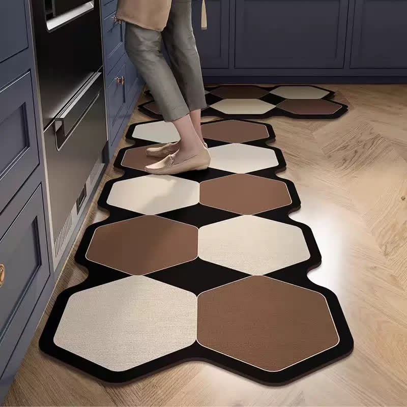 2 Pcs Kitchen Waterproof Mats