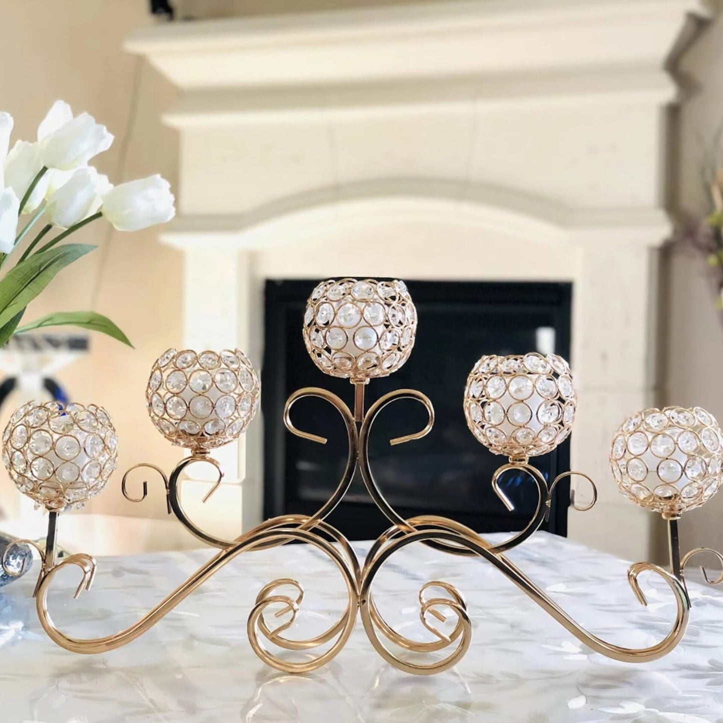 5 Head Candle Holder