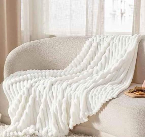 Velvet fleece blanket