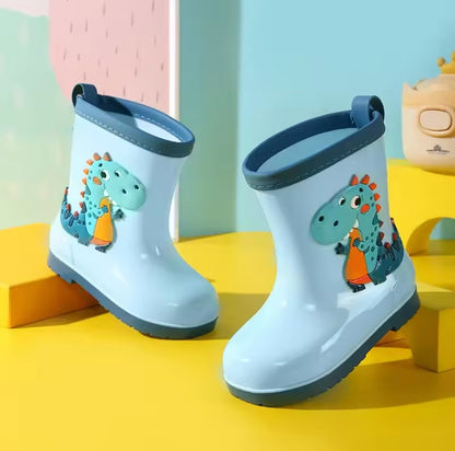 Kids Cartoon Waterproof Rain Boots