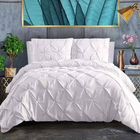 3pc Double pinch duvet cover