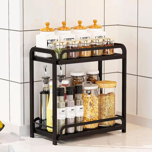 Kitchen storage cabinet organizer