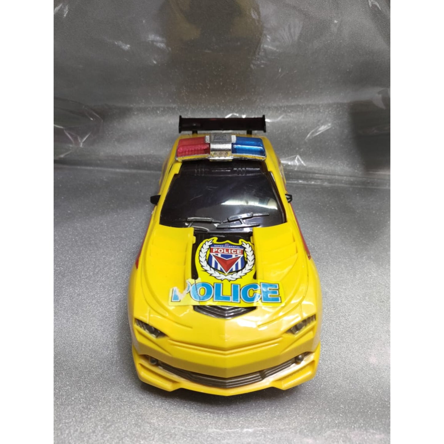 Battery powered police car