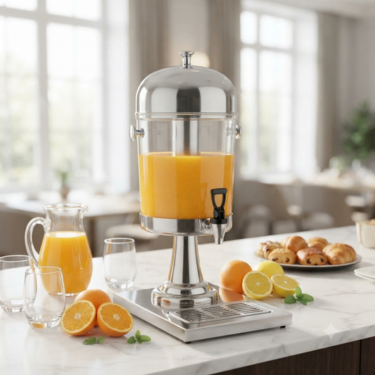 Signature Stainless Steel Single Bowl Juice Dispenser 
CS-SJD-08A
