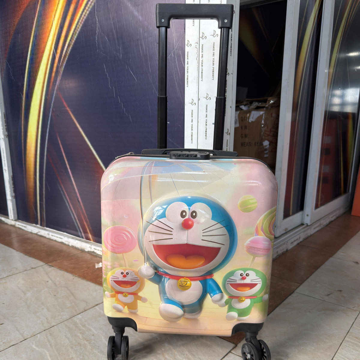 Kids Cartoon Themed Trolley Suitcase