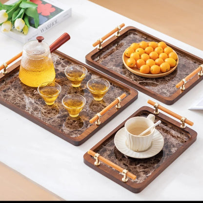 3Pcs Bamboo Nesting tray