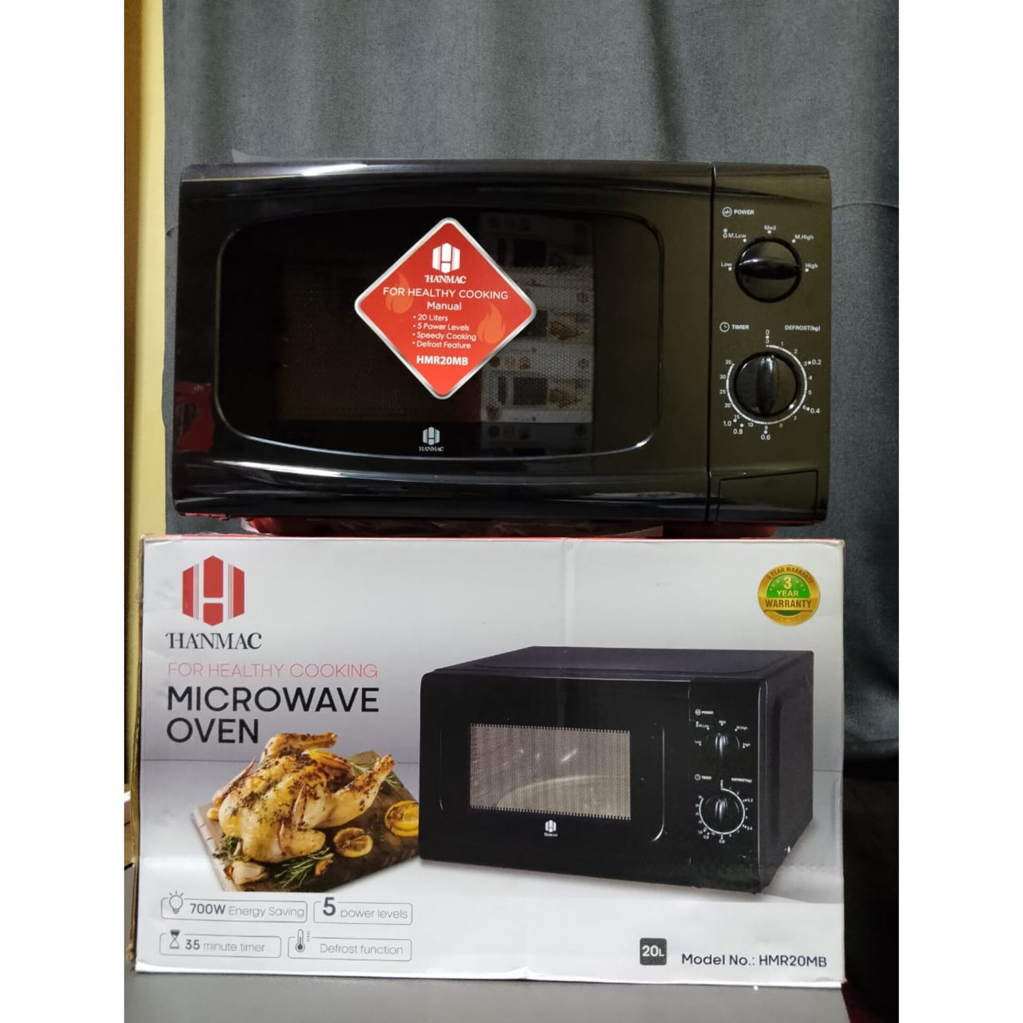 Hanmac 20l manual, microwave