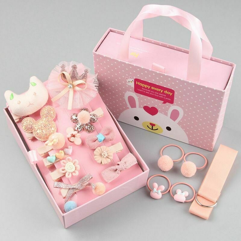 18Pc Kids hair accessories