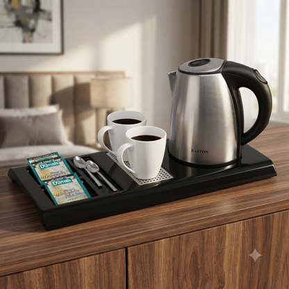Hotel Coffee Kettle with  Tray