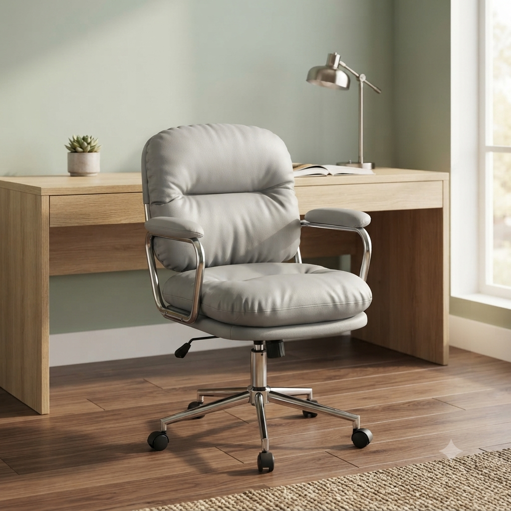 Computer Chair with Arm Pads