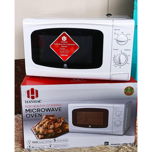 Hanmac 20l manual white microwave