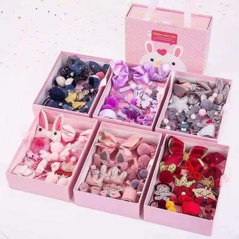 18 pcs kids hair accessories