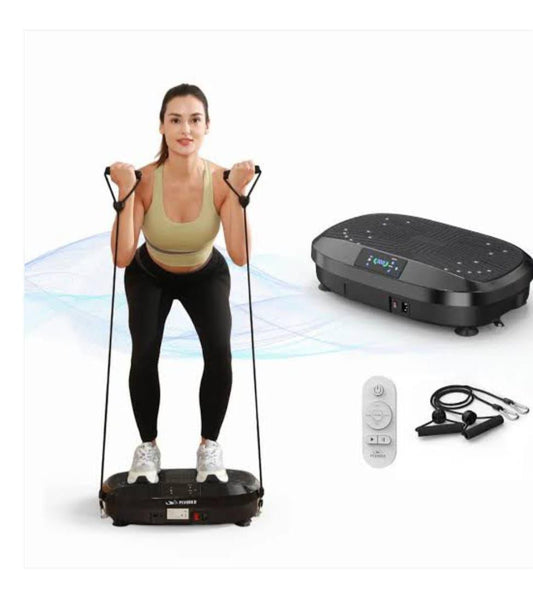 Electric Body Slimmer Vibrating Fitness Plate with Bluetooth Music