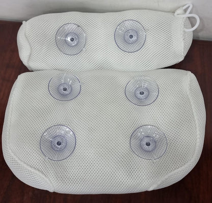 Nonslip bath tub pillow