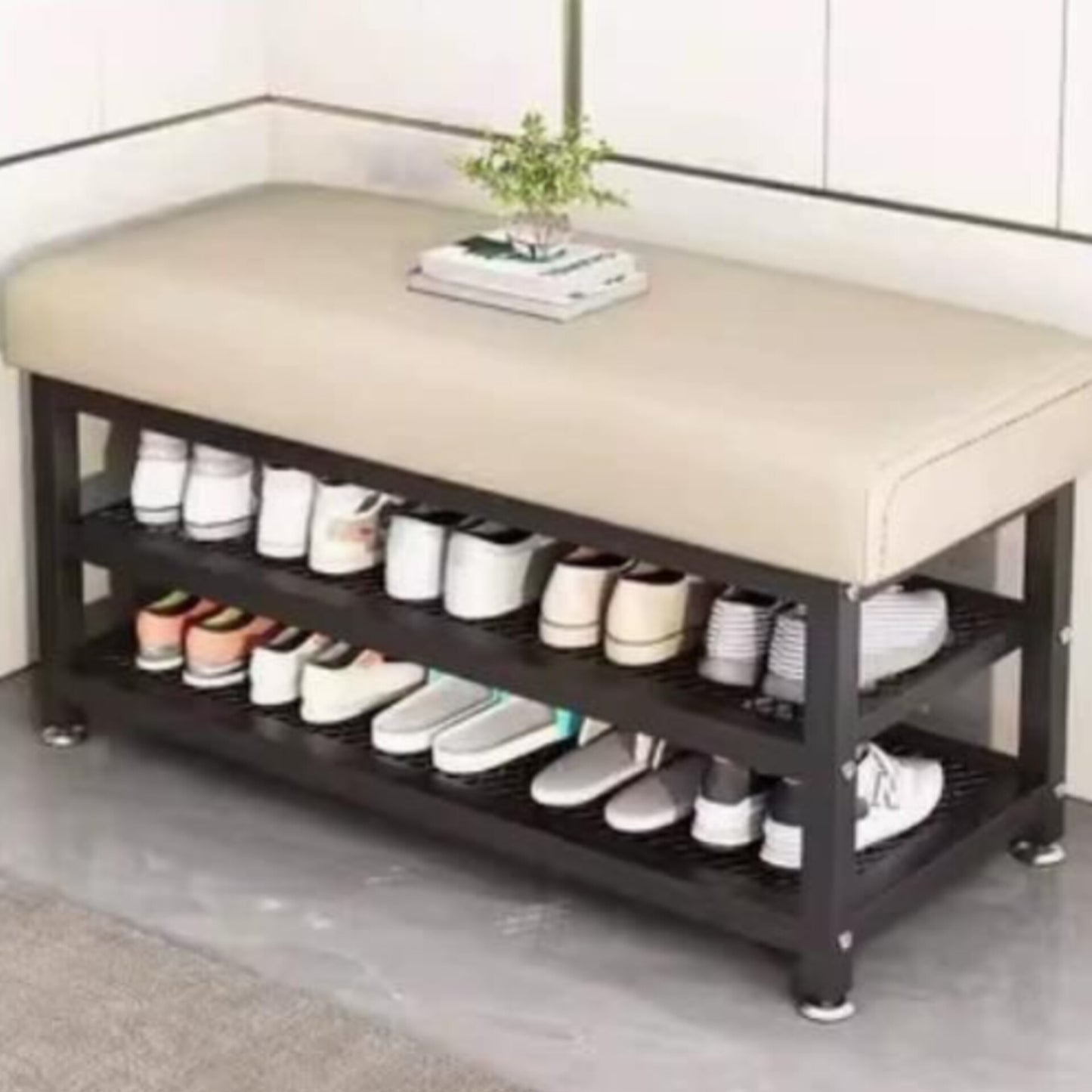 Entryway Shoe Storage Bench