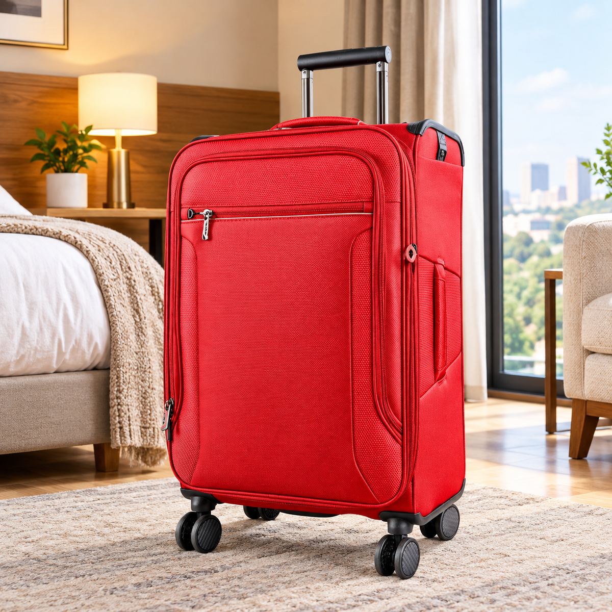 Verage Toledo 1 Fabric Rolling Suitcase