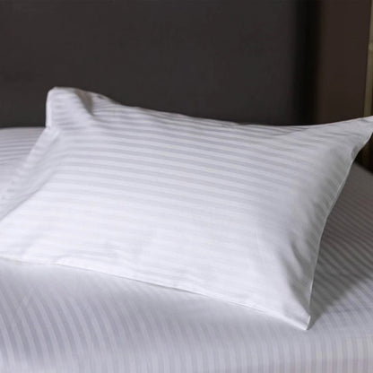 Pair of white pillow cases