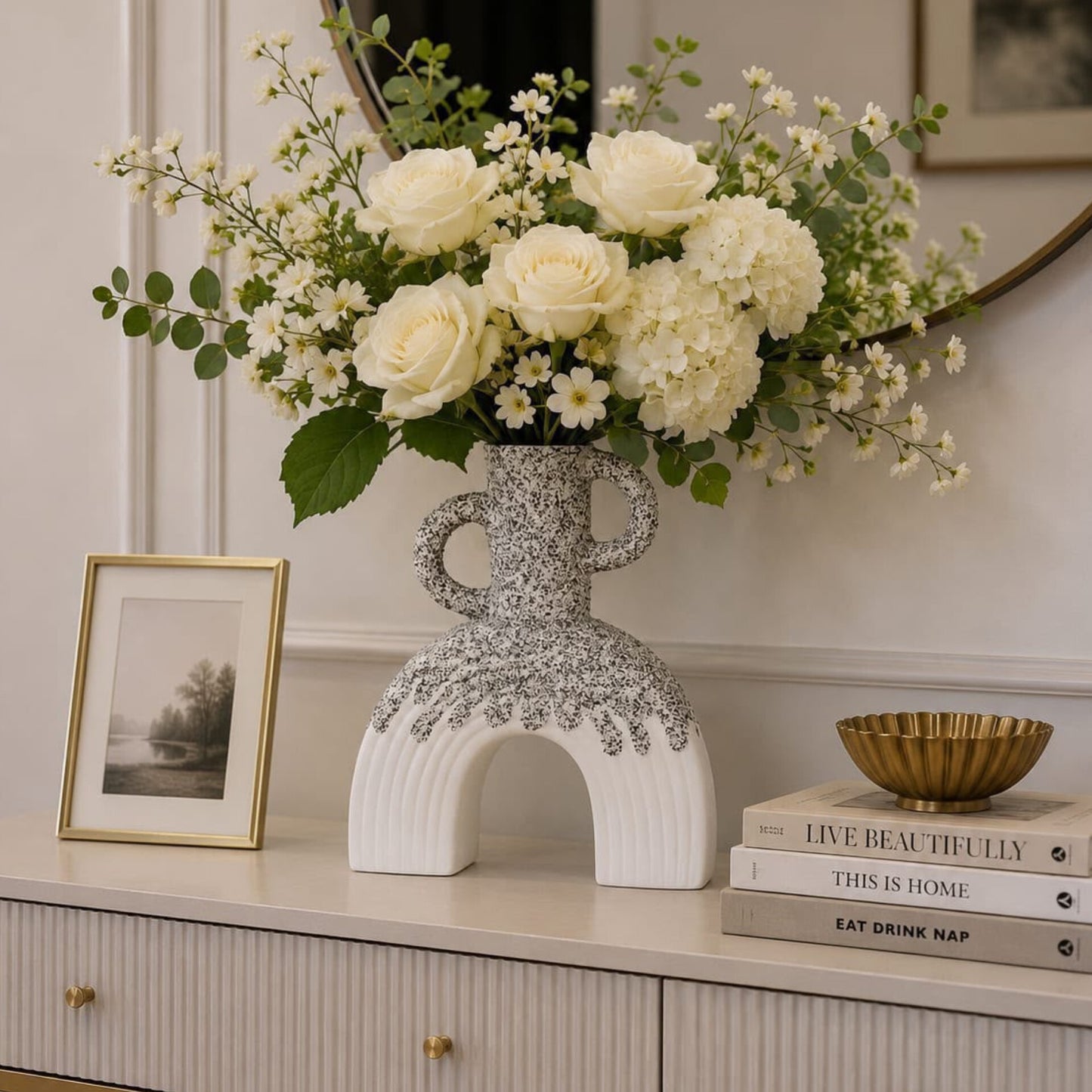 Boho Ceramic Vase