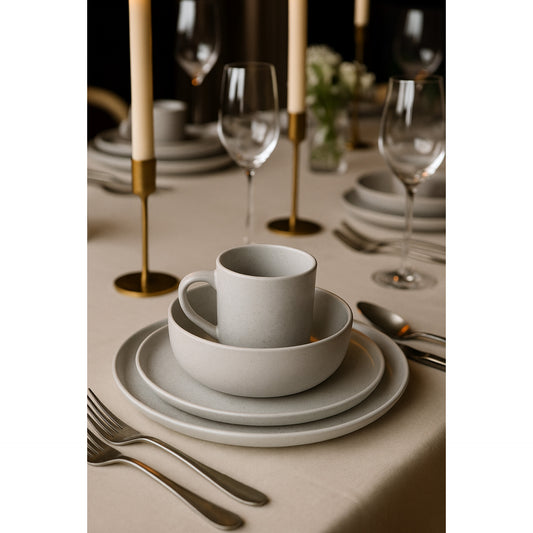 24 pcs ceramic dinner set