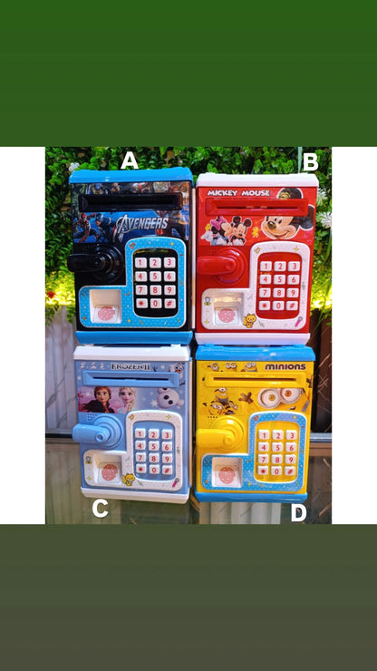 Kids electronic saving box