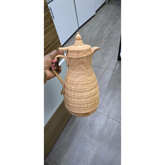 Wooden vacuum flask