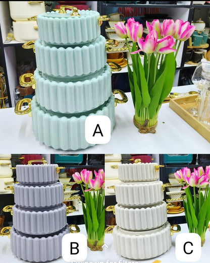 Gold star pots