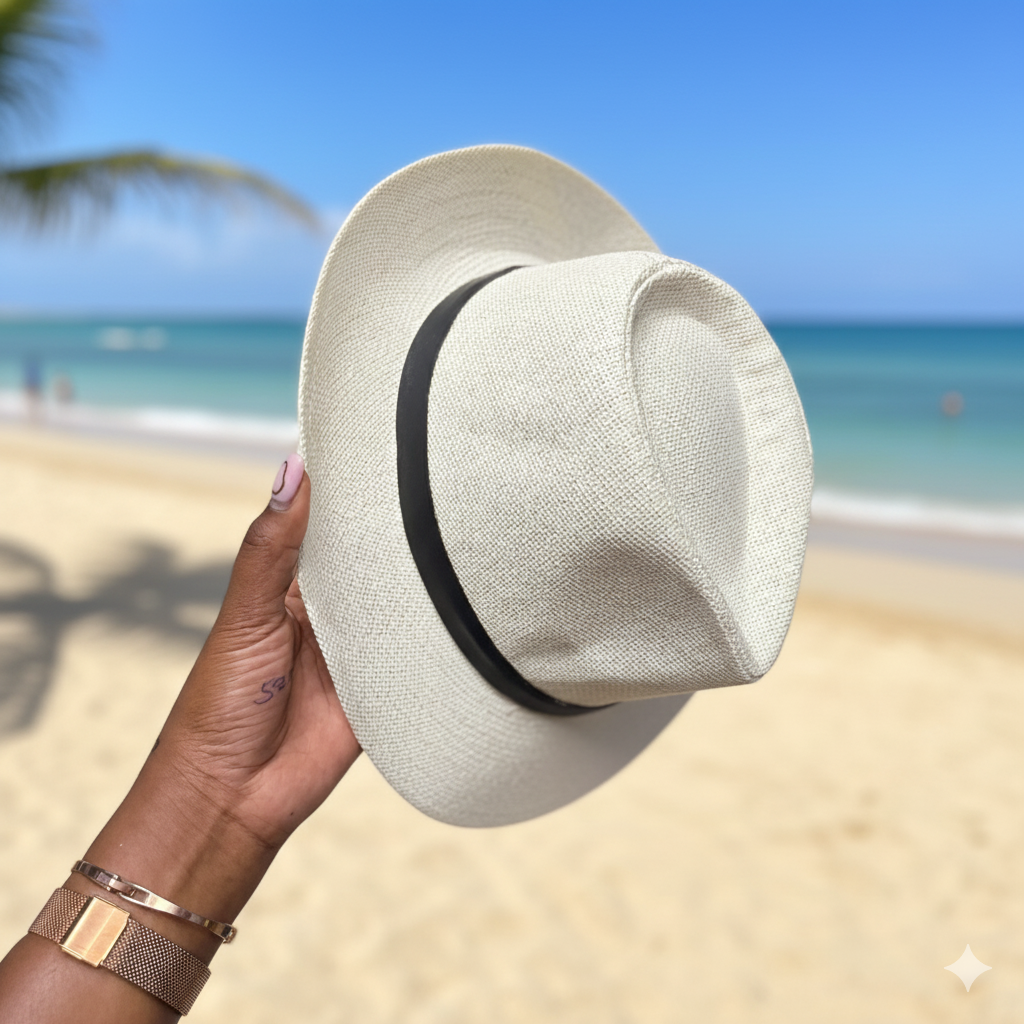 Men's summer straw hat