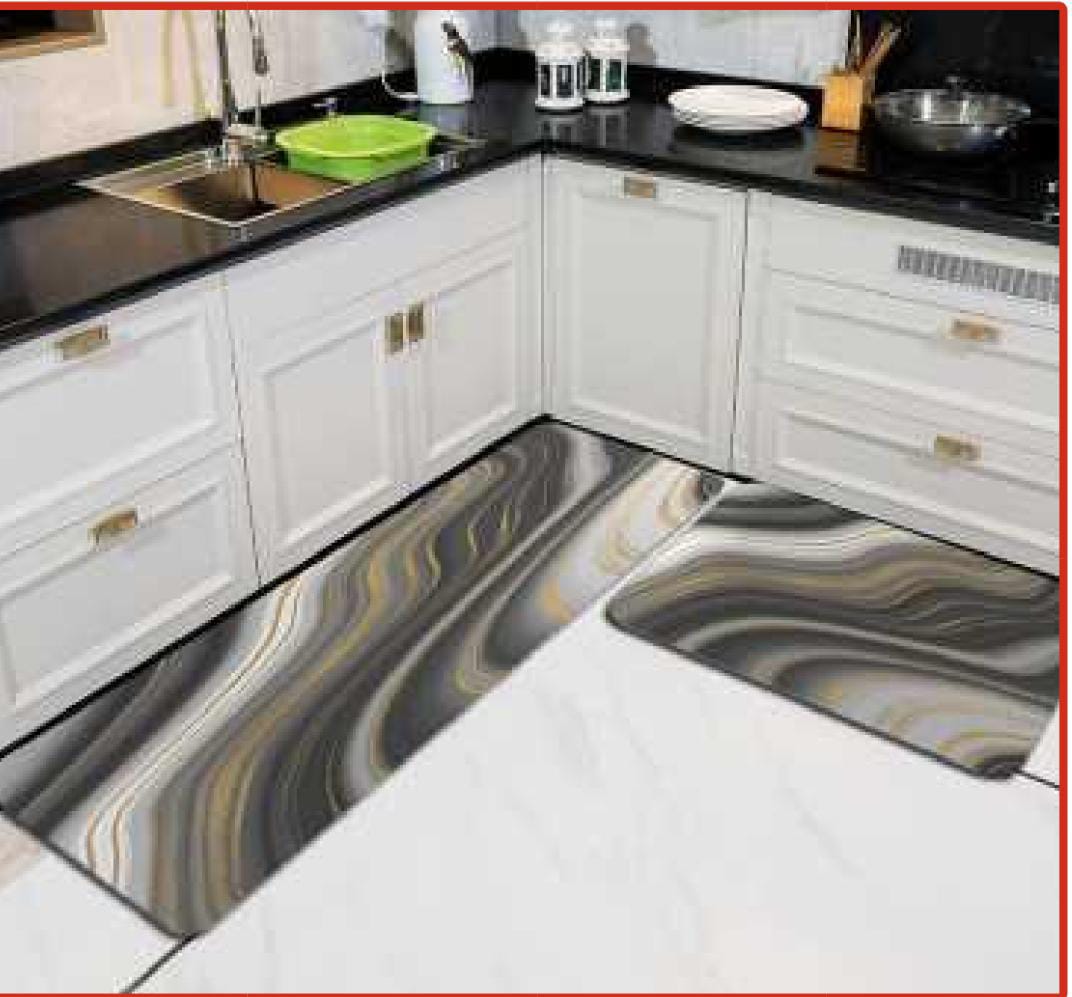 2PC Kitchen mats.