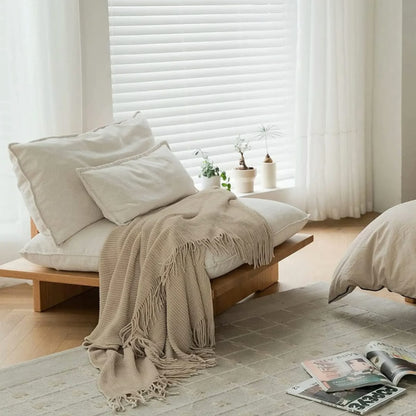 4*6  Knittted Throw Blanket
