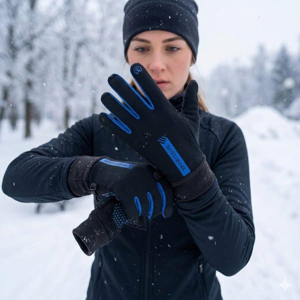 Waterproof and Windproof Winter Sports Gloves