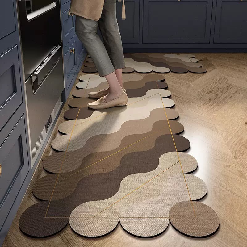 2 Pcs Kitchen Waterproof Mats